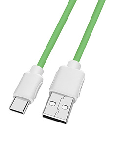 柔软硅胶USB数据线Type-C